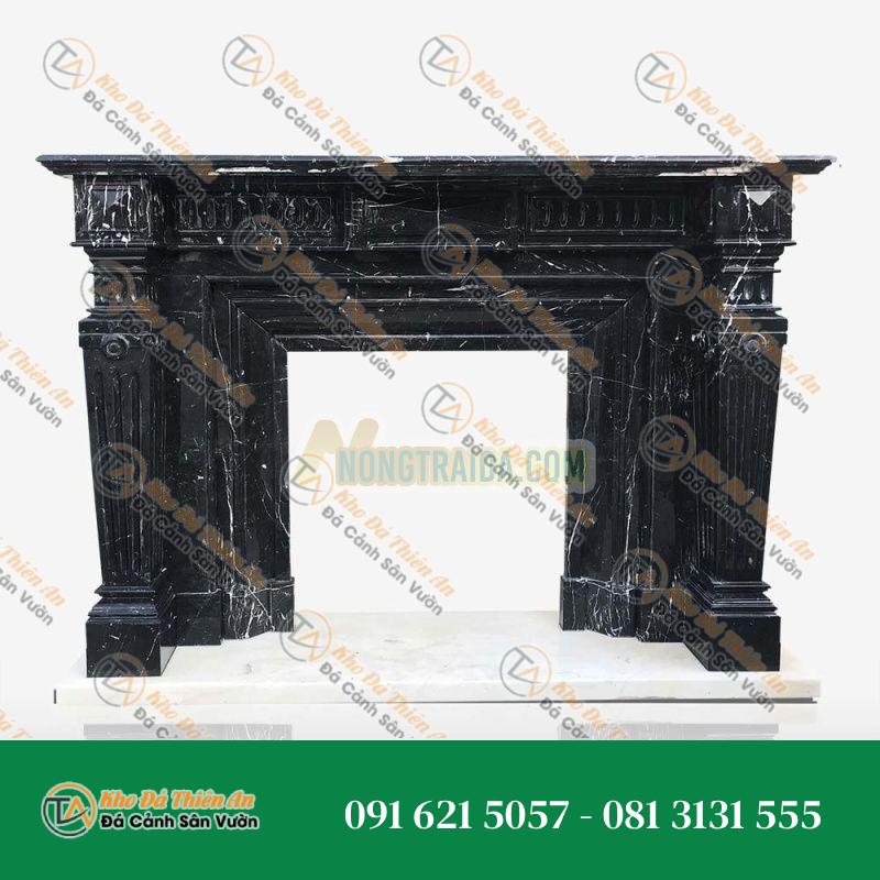Ống sưởi đá đen | Ống sưởi bằng đá Nero Marquina