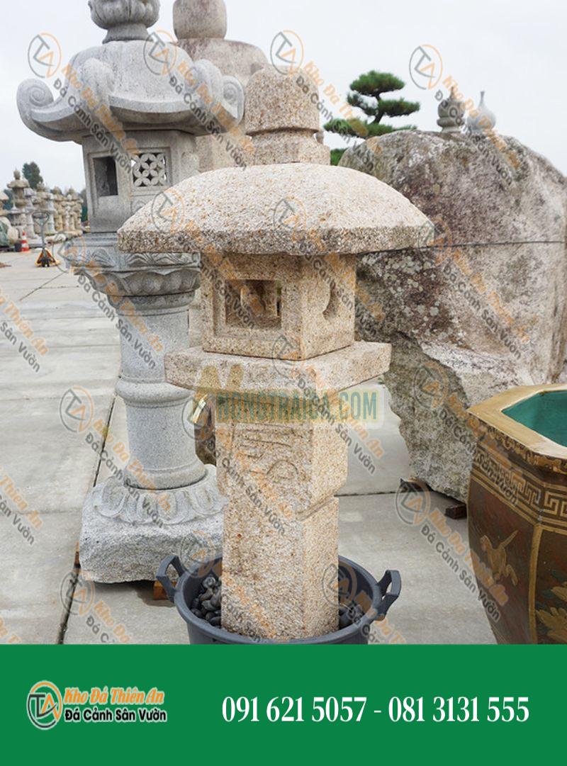 Đèn đá Nhật Bản (Oribe Gata Ishidoro) 64x29cm