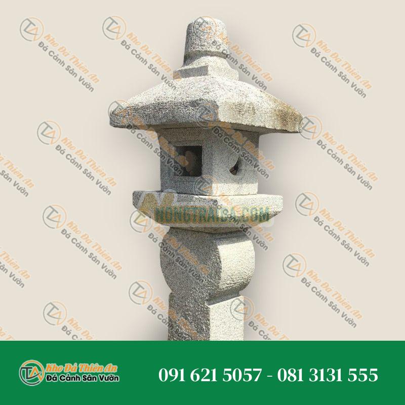 Đèn đá Nhật Bản (Oribe Gata Ishidoro) 60x26cm