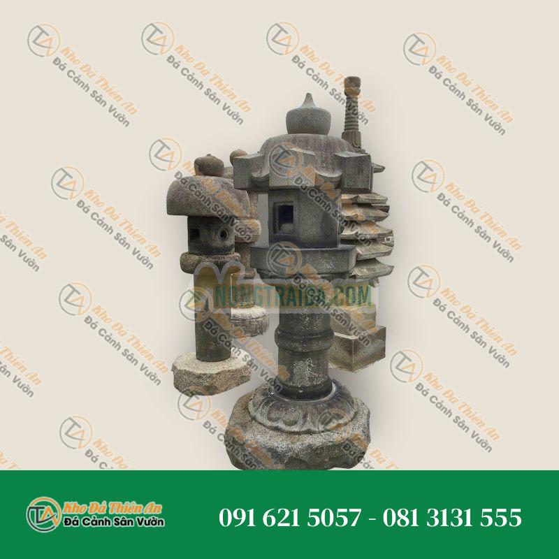 Đèn đá Nhật Bản (Taihei Gata Ishidoro) 47cm