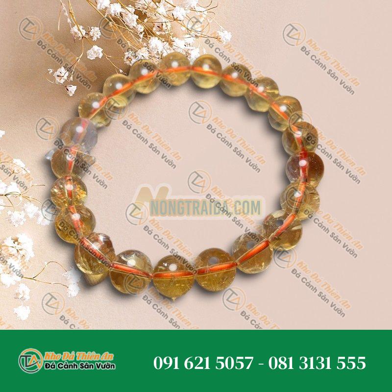 Thạch Anh Vàng 09mm 4A