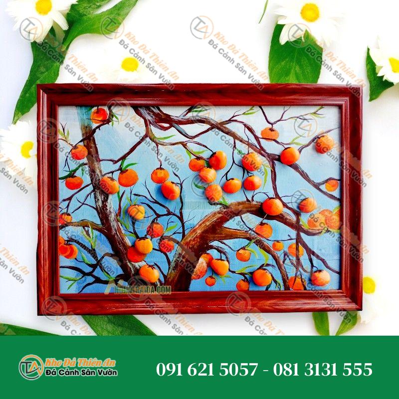 Tranh đá cuội đẹp 13x15cm