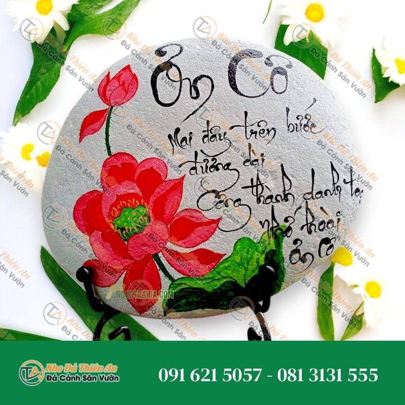 Tranh đá cuội đẹp 21x25cm