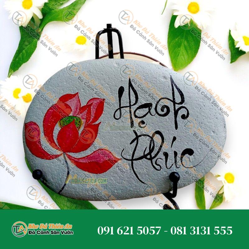 Tranh đá cuội handmade 23x18cm