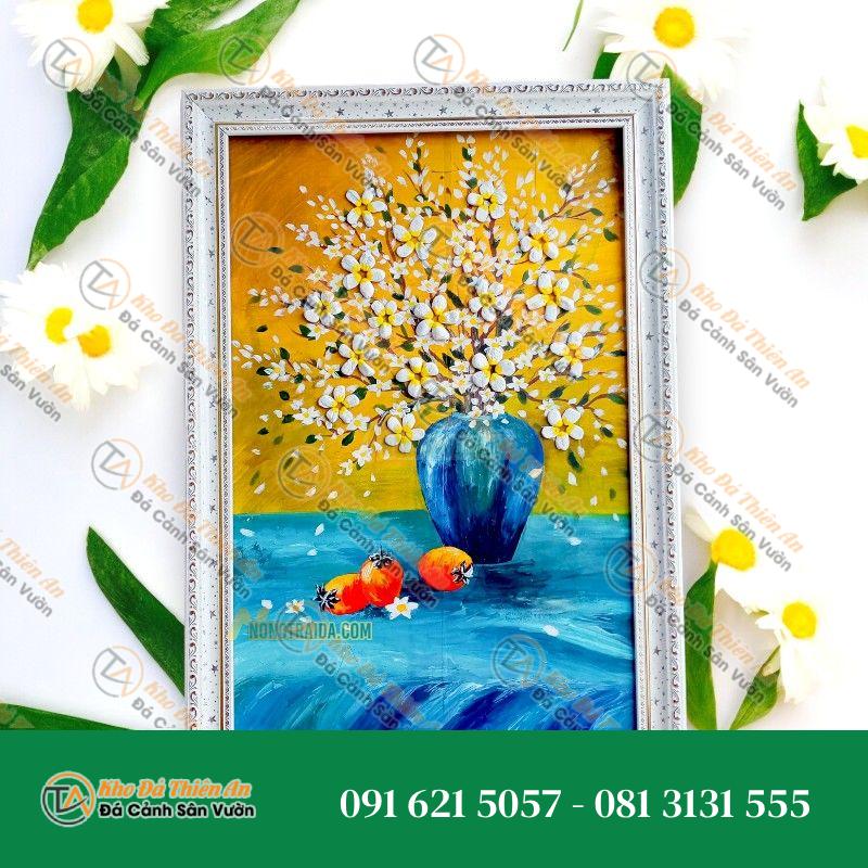 Tranh đá cuội mầm non 15x23cm