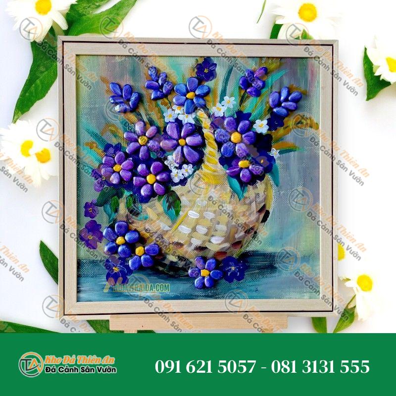 Tranh đá cuội mầm non 25x19cm