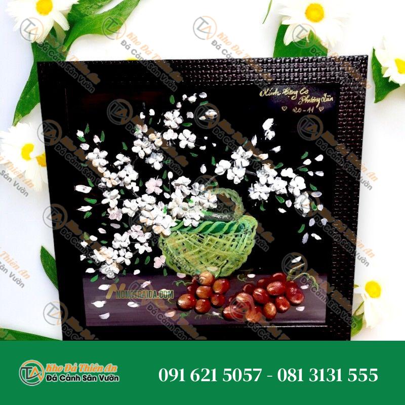 Tranh đá cuội mầm non 25x28cm