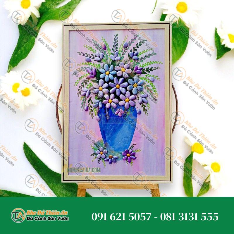 Tranh đá cuội nghệ thuật 14x23cm
