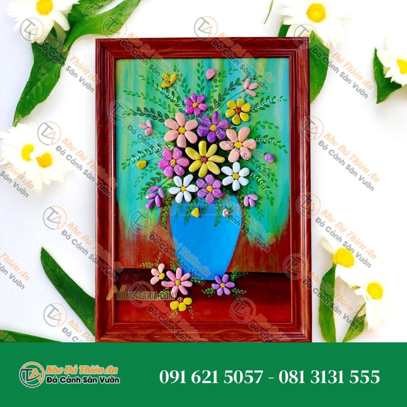 Tranh đá cuội nghệ thuật 19x15cm