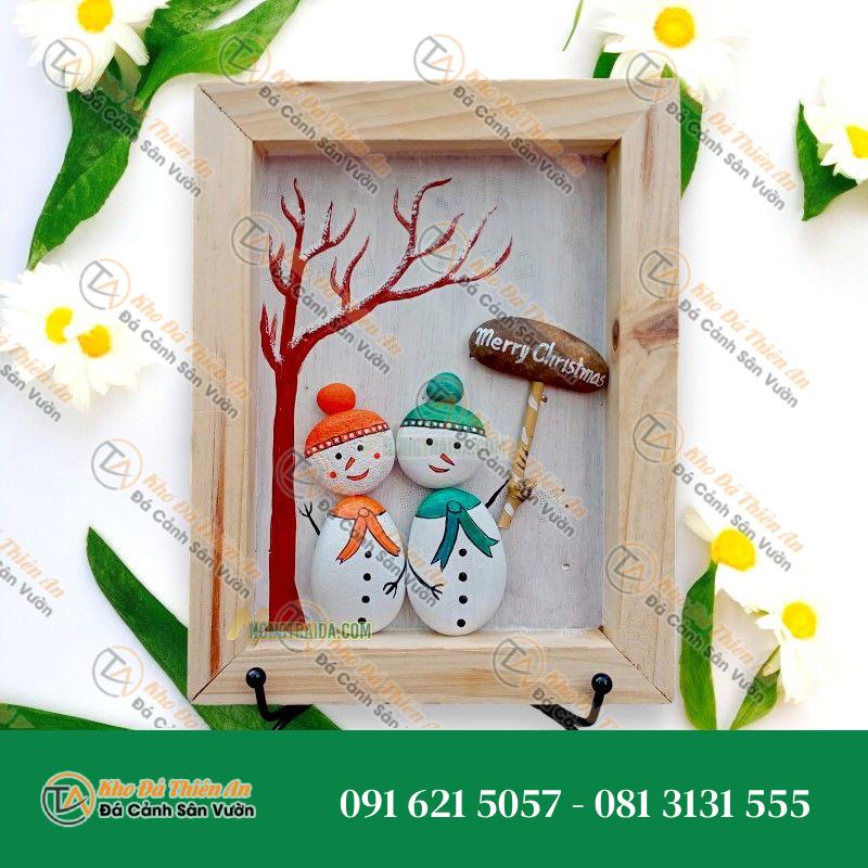 Tranh đá cuội nghệ thuật 28x19cm