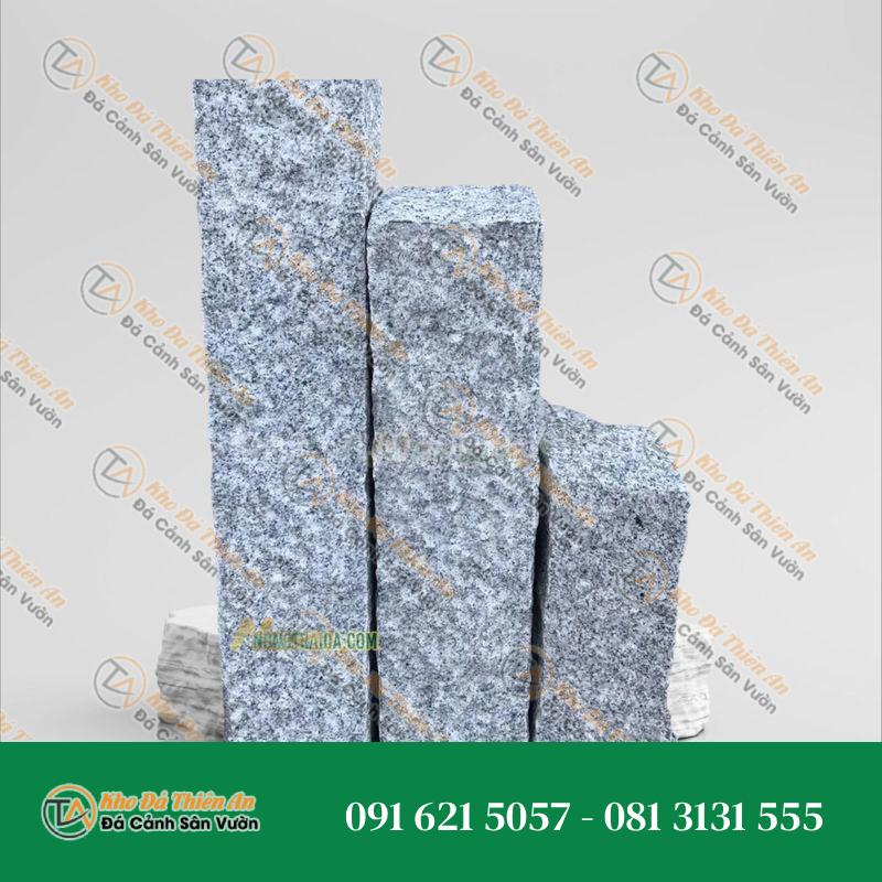 Trụ đá hàng rào granite băm mặt 150cm