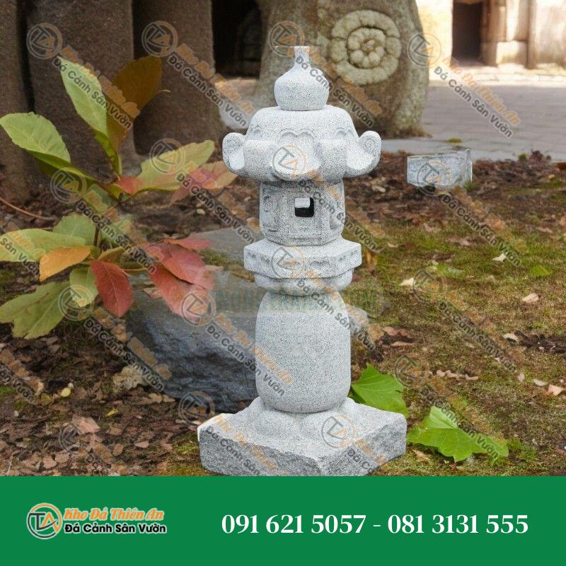 Trụ đèn đá kiểu nhật Zendoji 2.5m