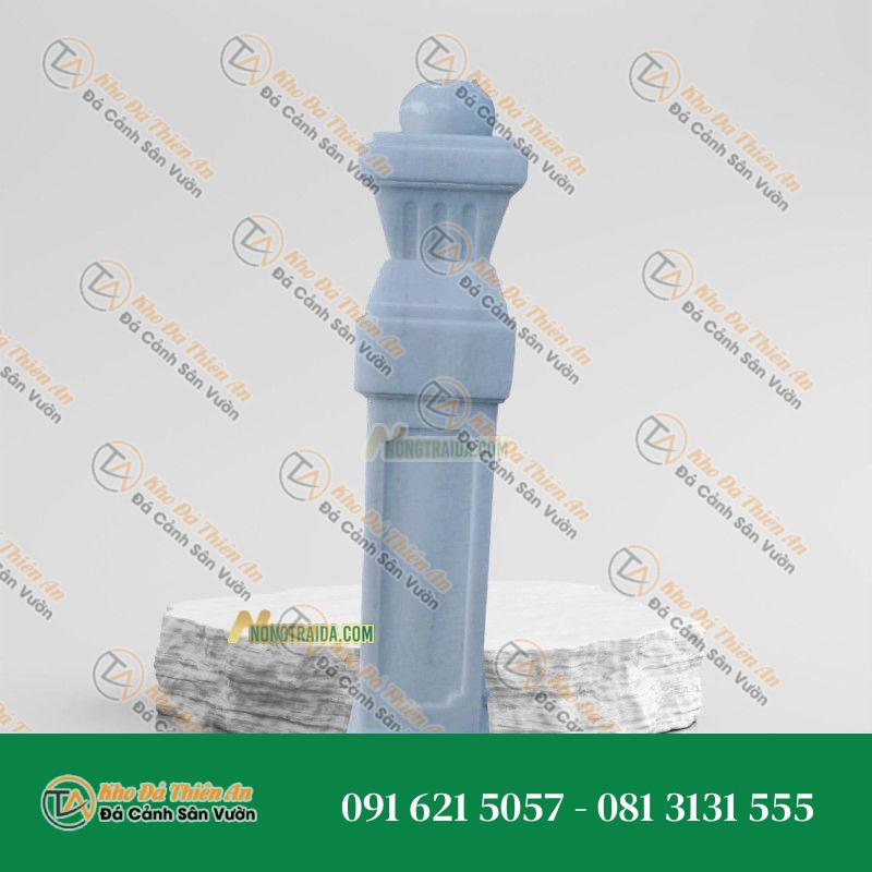 Trụ lan can đá trắng muối Nghệ An 114cm