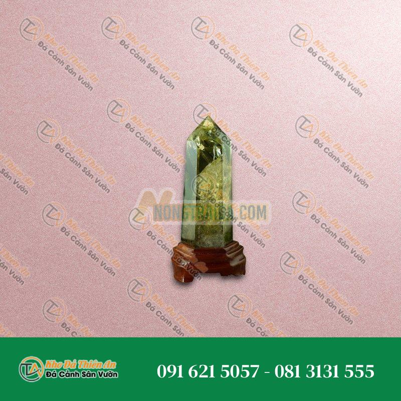 Trụ thạch anh thạch anh vàng 20cm 2.5kg