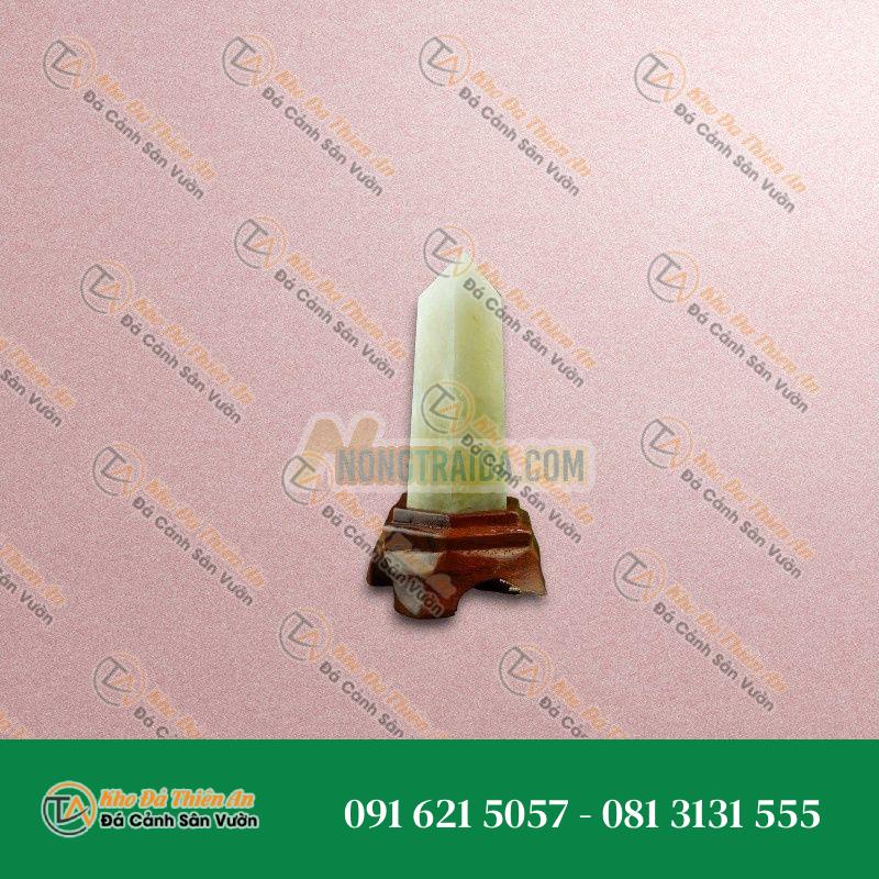 Trụ thạch anh thạch vàng 15cm