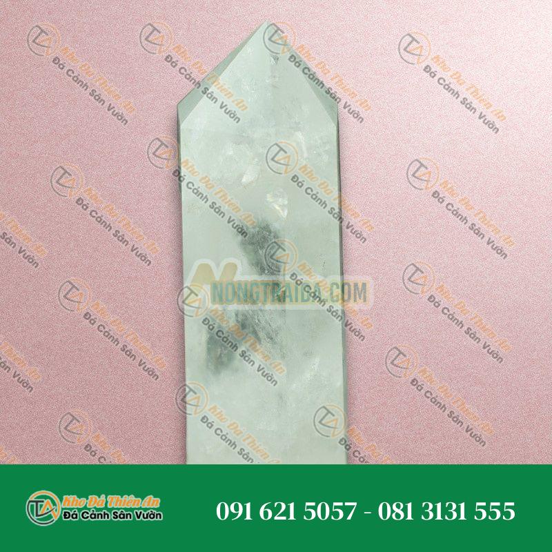 Trụ thạch anh trắng 4A 11cm