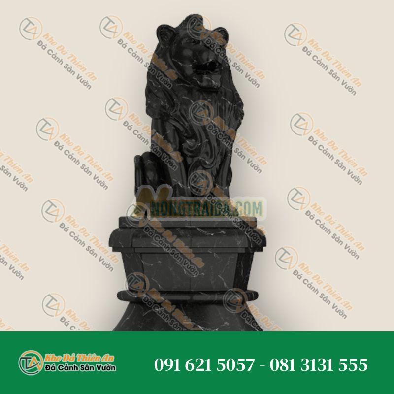 Tượng Sư Tử Ngồi – Biểu Tượng Bảo Vệ & Uy Nghiêm
