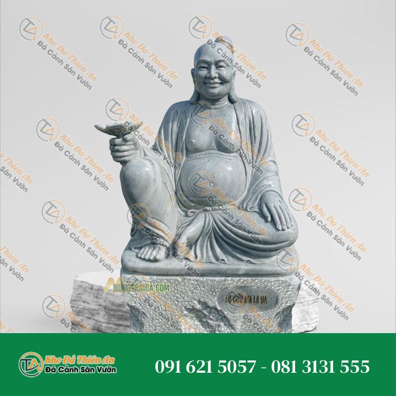 Tượng 18 La Hán Chùa Tây Phương – Cưu Ma La Đa Đá Non Nước – Khodathienan.com