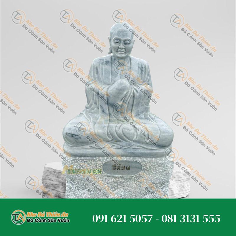 Tượng 18 Vị La Hán – Sư Tổ Đề Đa Ca – Đá Non Nước | Khodathienan.com