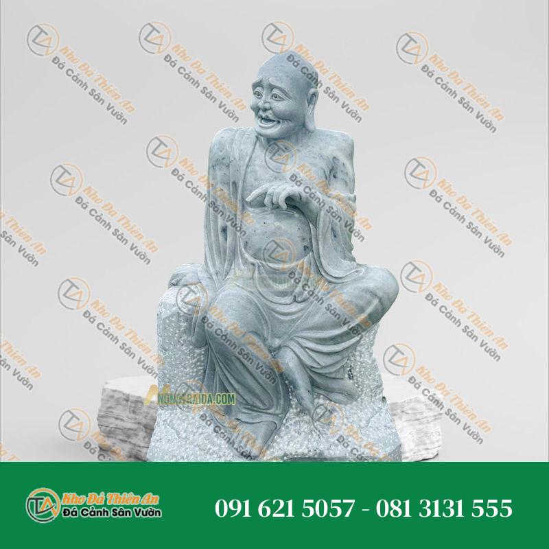 Tượng 18 Vị La Hán Chùa Tây Phương – Sư Tổ Mã Minh – Đá Trắng – Kiểu Dáng Độc Đáo, Nghệ Thuật | Khodathienan.com