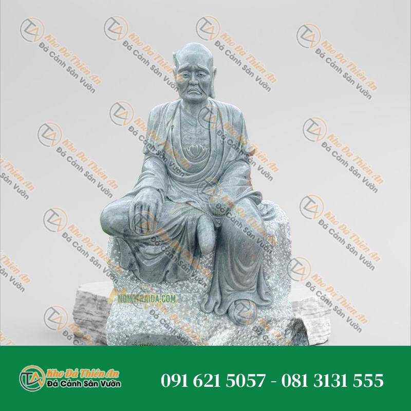 Tượng 18 Vị La Hán Chùa Tây Phương – Thương Na Hòa Tu Bằng Đá Cẩm Thạch Trắng