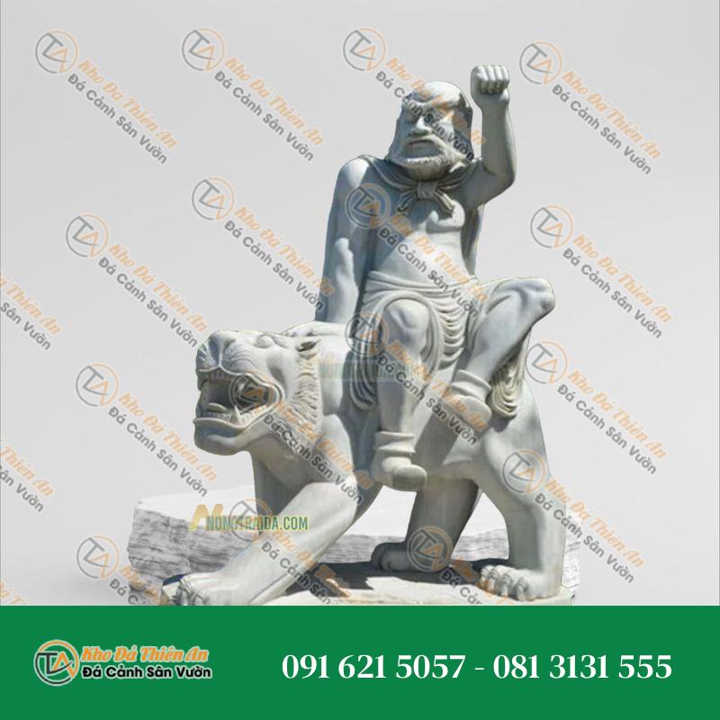 Tượng 18 Vị La Hán – Phục Hổ Bằng Đá Non Nước