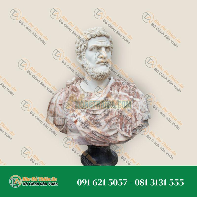 Tượng Bán Thân Đá Carrara & Alicante Chạm Khắc Thủ Công – Khodathienan.com
