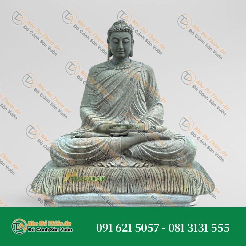 Tượng Thích Ca Mâu Ni Phật Đá Sa Thạch Đà Nẵng 85cm – Nét Đẹp Tinh Tế | Khodathienan.com
