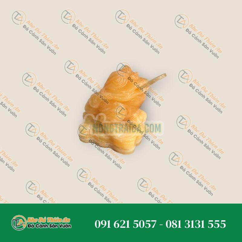 Tượng Thiềm Thừ Đá Ngọc Hoàng Long 7cm – Linh Vật Chiêu Tài Lộc