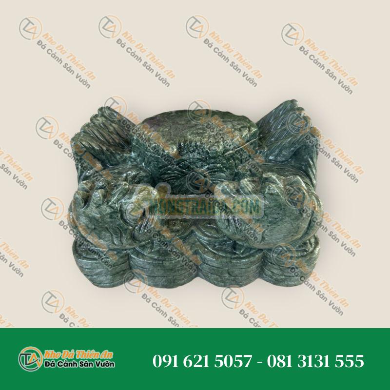 Tượng Cua Phong Thủy Ngọc Ấn Độ 20cm – Nét Đẹp Tinh Tế | Khodathienan.com