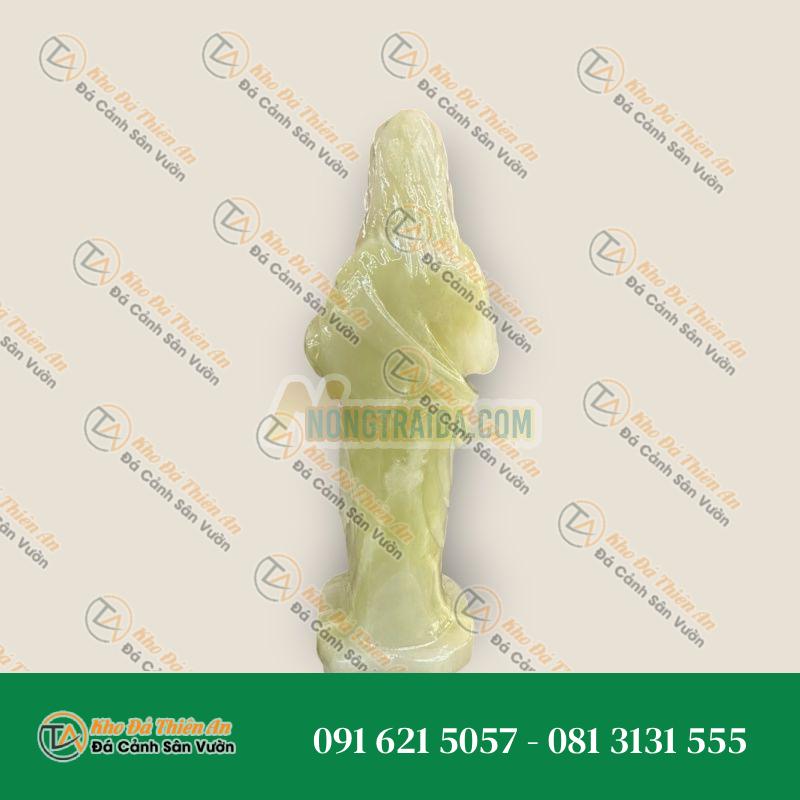 Tượng Thánh Tâm Chúa Giêsu Bằng Đá Ngọc Onyx – Cao 20cm