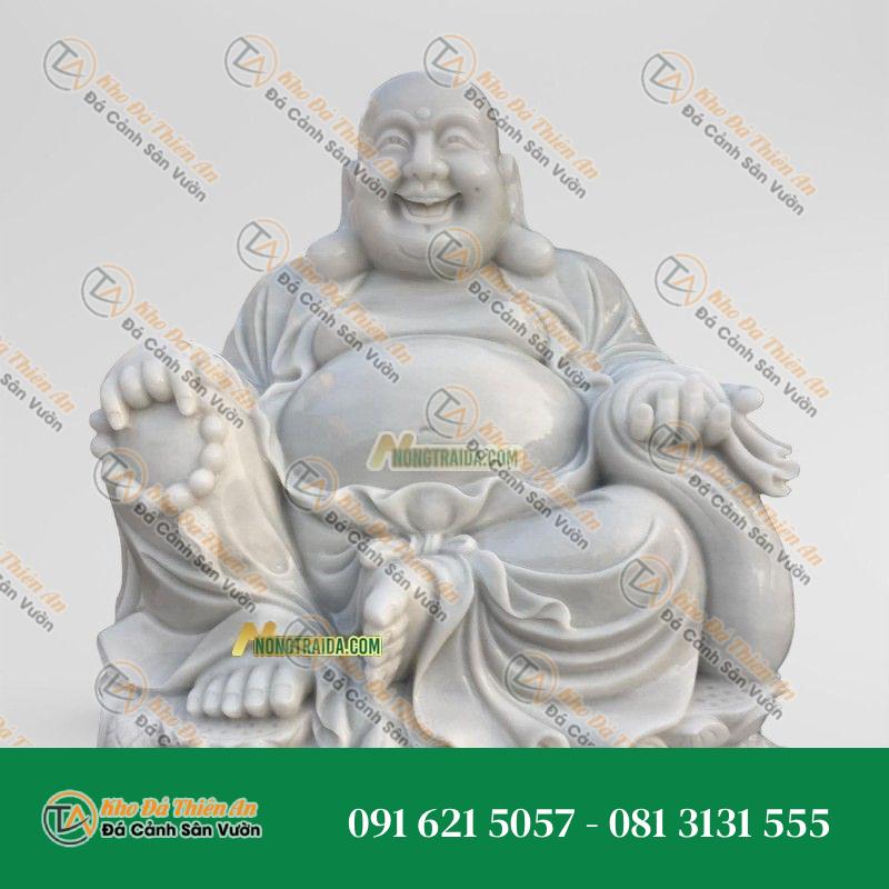 Tượng Phật Di Lặc Ngồi Đá Cẩm Thạch Non Nước 148cm – Khodathienan.com