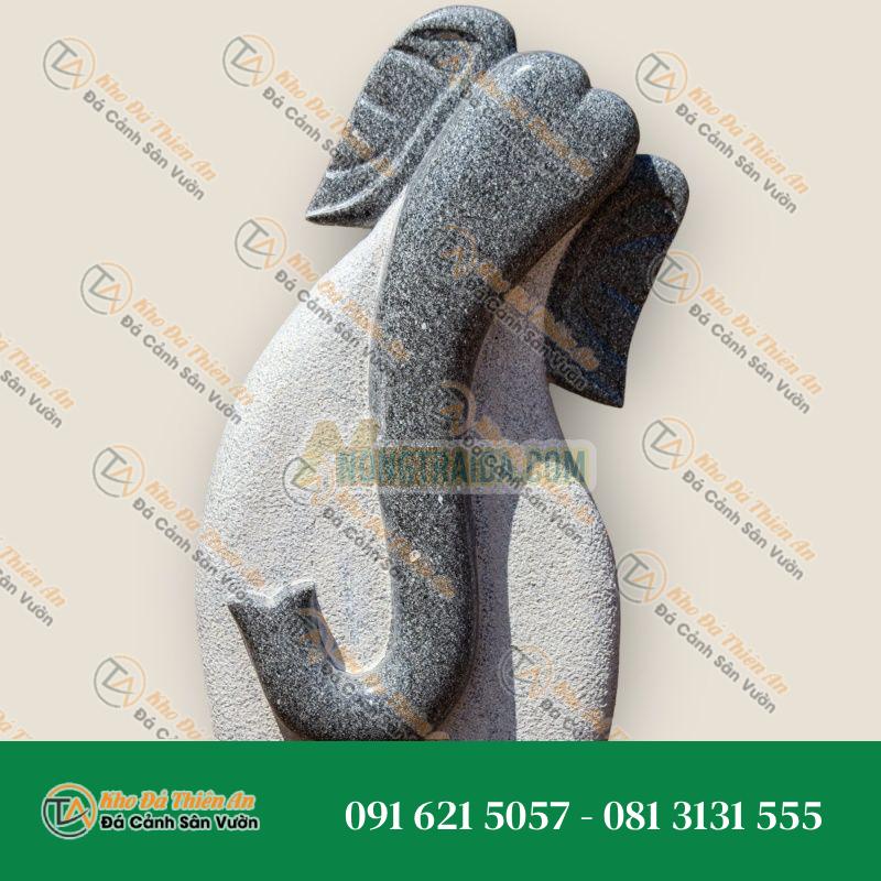Tượng Ganesha Hiện Đại Đá Granite Sadarahalli Xám – Nét Đẹp Trừu Tượng | Khodathienan.com