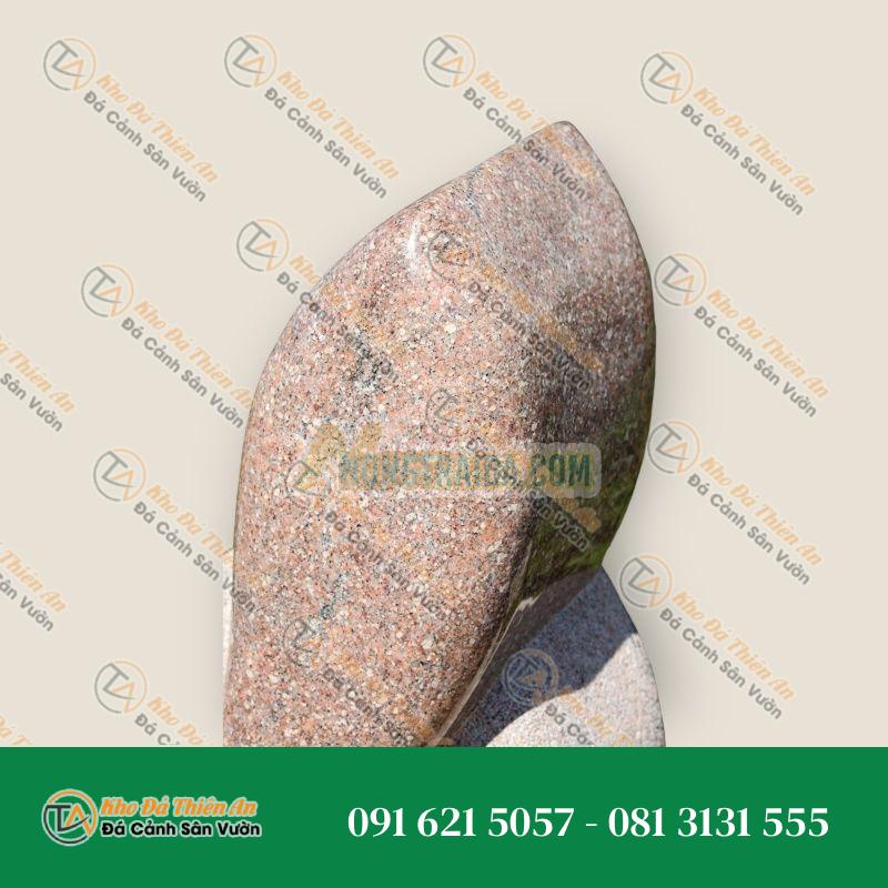 Tượng Ganesha Hiện Đại Đá Granite Đỏ Madurai, 90cm, Phù Hợp Cho Vườn | Khodathienan.com