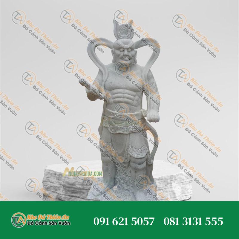 Tượng Kim Cang Lực Sĩ Đá Non Nước 167cm – Nét Đẹp Nghệ Thuật | Khodathienan.com
