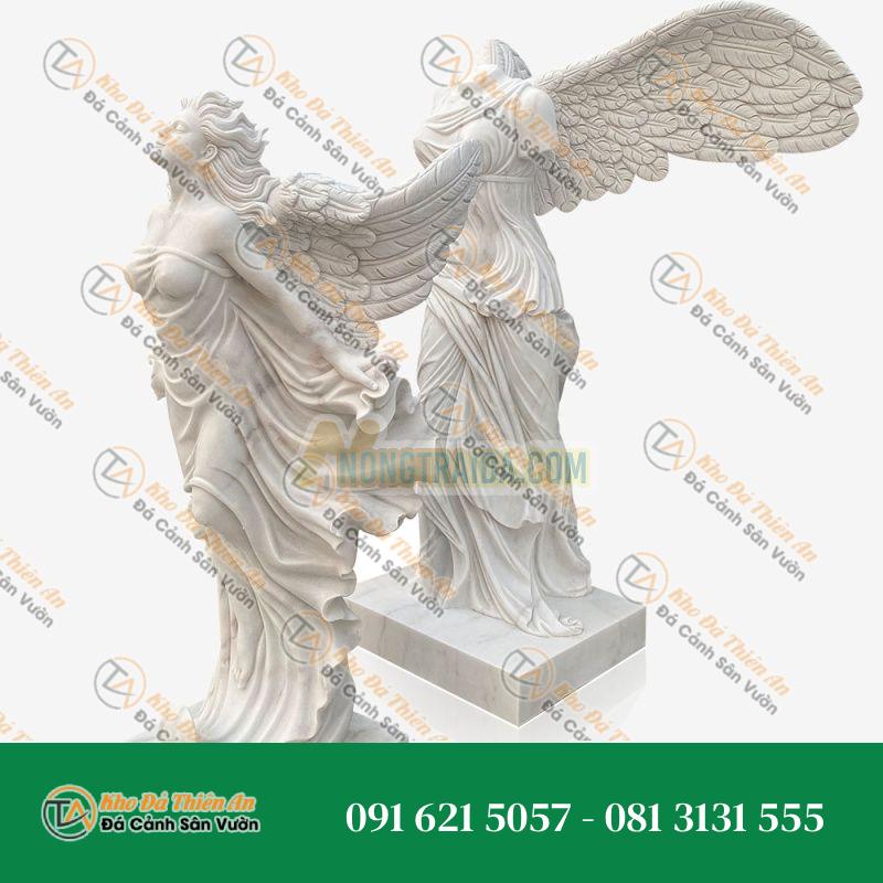 Tượng Nữ Thần Chiến Thắng Samothrace Đá Cẩm Thạch – Kiểu Dáng Hoành Tráng – Khodathienan.com