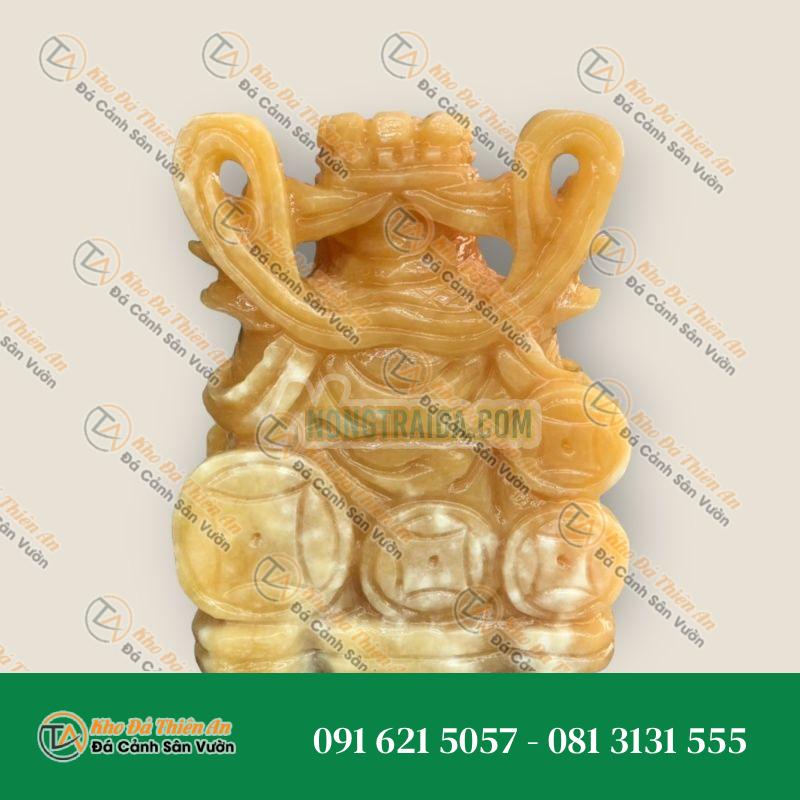 Tượng Thần Tài Kim Tiền, Thần Phát, Thần Tiền Ngọc Hoàng Long 20cm | Khodathienan.com