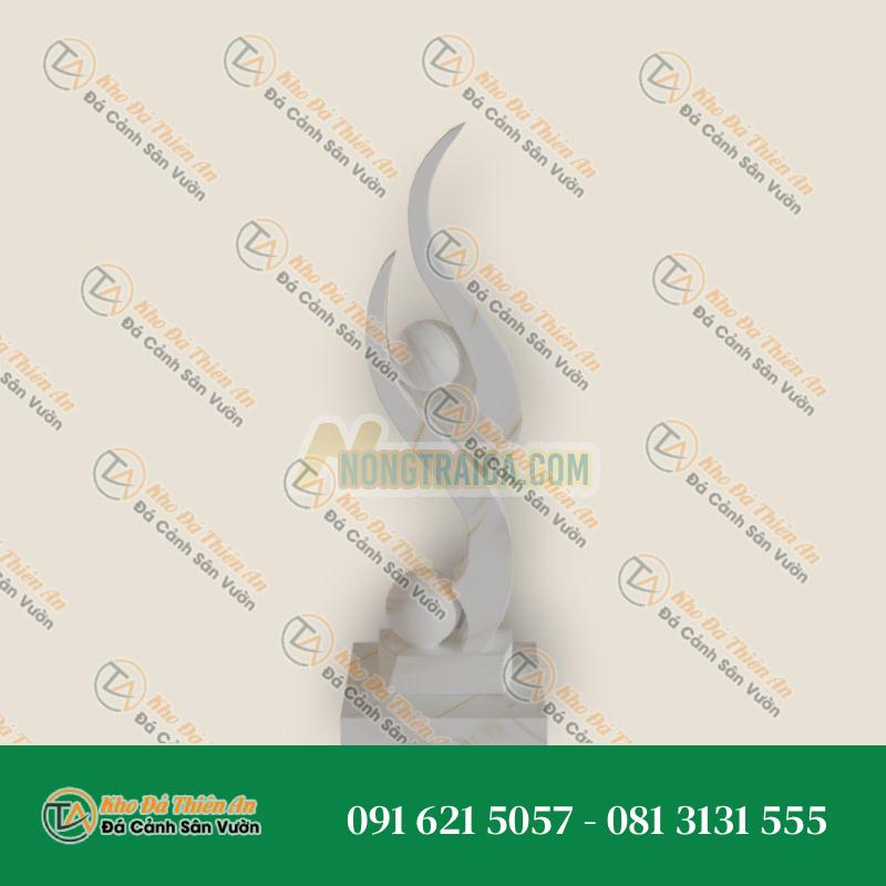 Tượng Orbs and Waves – Tác Phẩm Nghệ Thuật Trừu Tượng Tinh Xảo