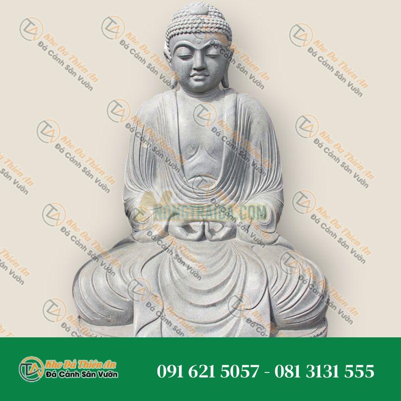 Tượng Phật Bồ Tát Kamakura Đá Nhật Bản 227.5cm – Bình An, Yên Tĩnh – Khodathienan.com
