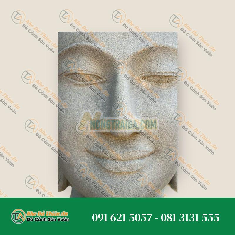Tượng Phật Chạm Đất Đá Tự Nhiên – Điêu Khắc Tay Campuchia – 202.5cm | Khodathienan.com