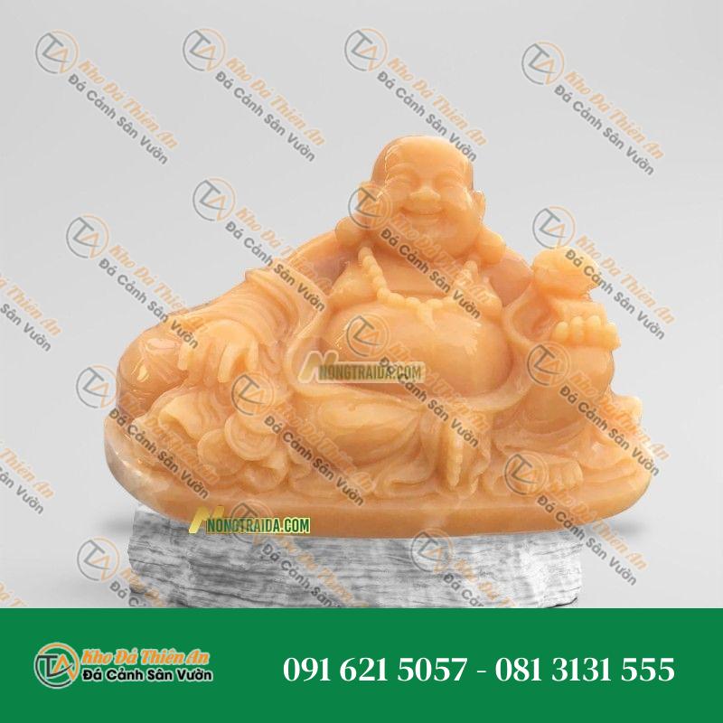Tượng Phật Di Lặc Ngọc Hoàng Long Ngồi – 25cm – Khodathienan.com