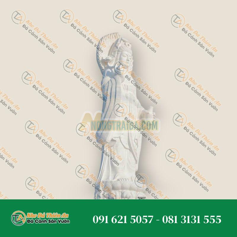 Tượng Phật Đứng – Đá Cẩm Thạch – Khodathienan.com