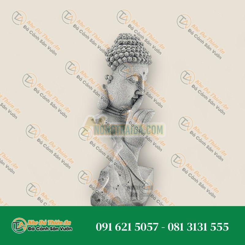 Tượng Phật Thích Ca Bán Thân Đá Sa Thạch – Khodathienan.com