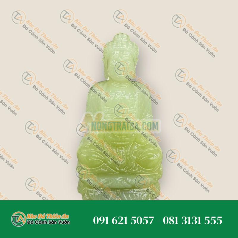 Tượng Phật Thích Ca Đá Ngọc Onyx 12cm – Khodathienan.com