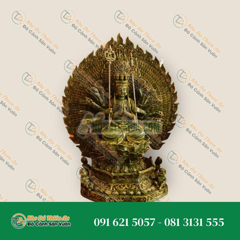Tượng Quan Âm Nghìn Tay – Kích Thước Không Rõ – Phong Cách Cổ Điển, Uy Nghi | Khodathienan.com