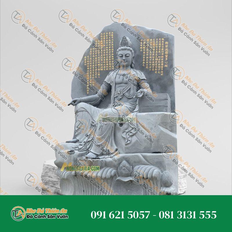 Tượng Quán Tự Tại Bồ Tát – Đá Sa Thạch – Cao 200cm | Khodathienan.com