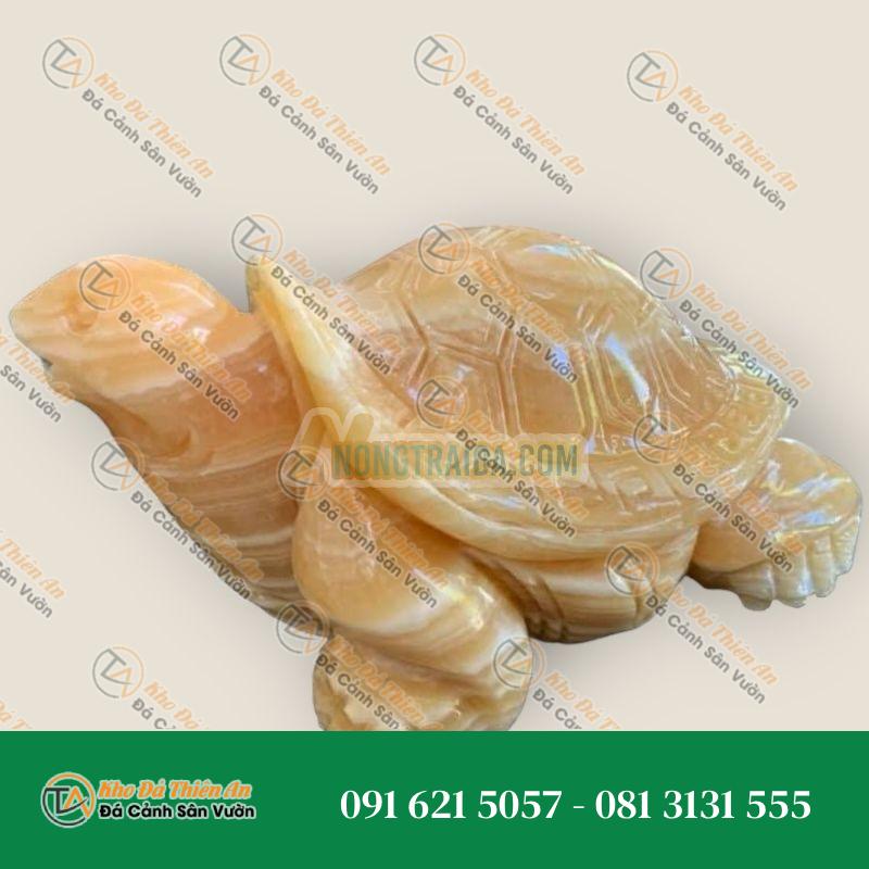 Tượng Rùa Đá Ngọc Hoàng Long 25cm, Kiểu Dáng Tinh Xảo, Phong Thủy | Khodathienan.com