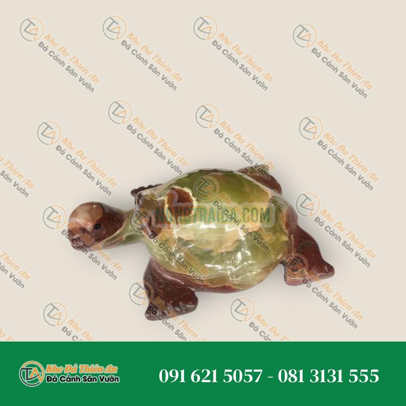 Tượng Rùa Phong Thủy – Đá Ngọc Pakistan – Đặt Bàn Làm Việc – Khodathienan.com