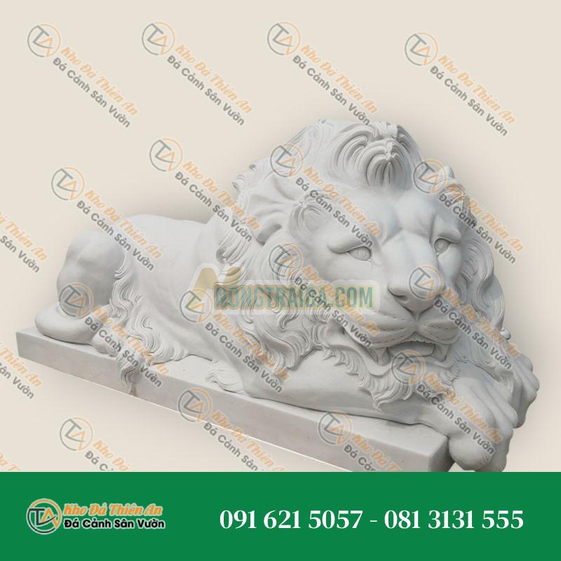 Tượng Sư Tử Có Đế – Biểu Tượng Bảo Vệ & Uy Nghiêm