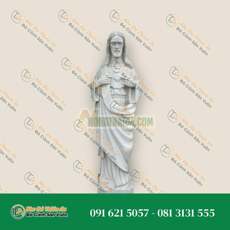Tượng Thánh Tâm Chúa Giêsu – Đá Granite – Kiệt Tác Nghệ Thuật | Khodathienan.com